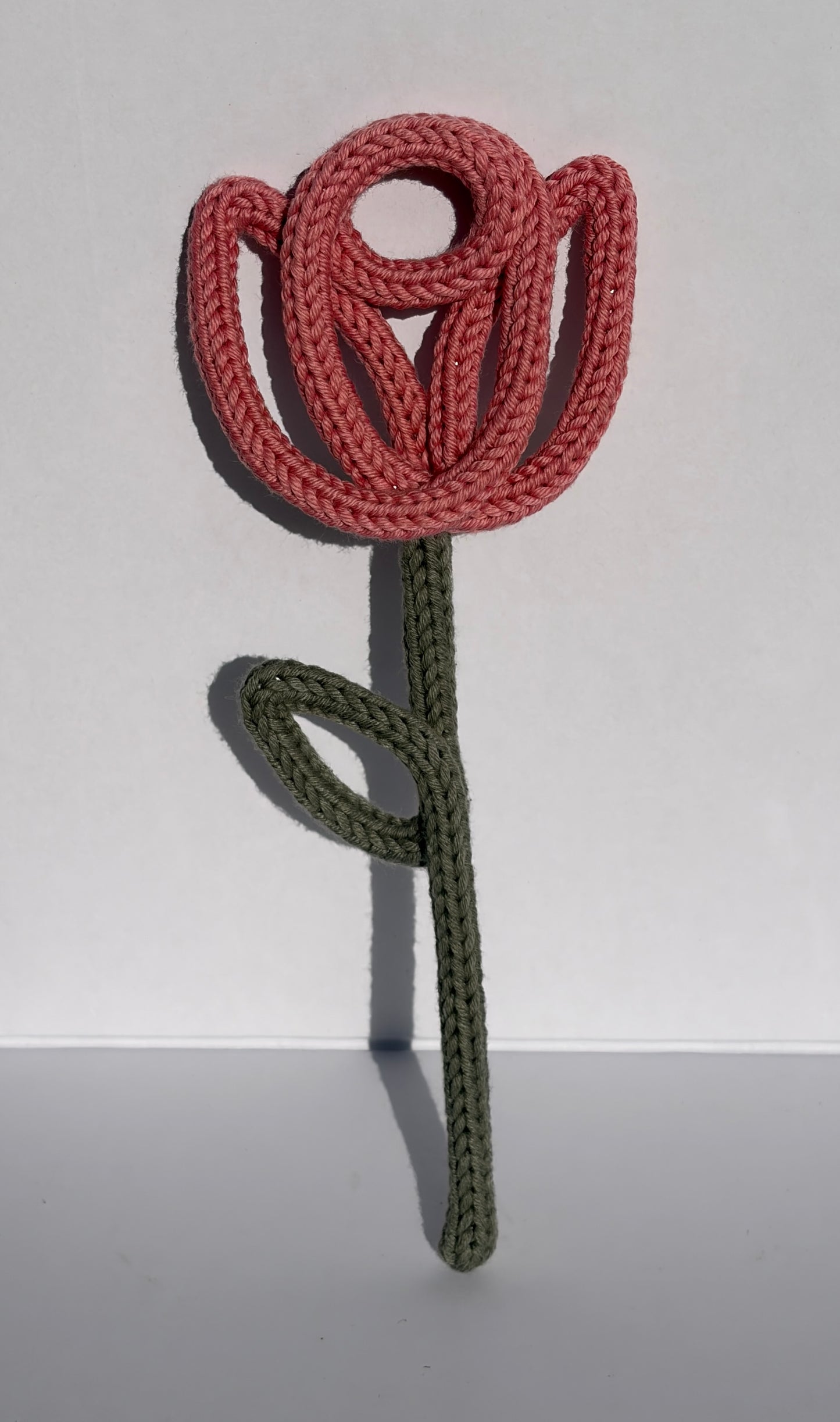 Knitted Flower Stems